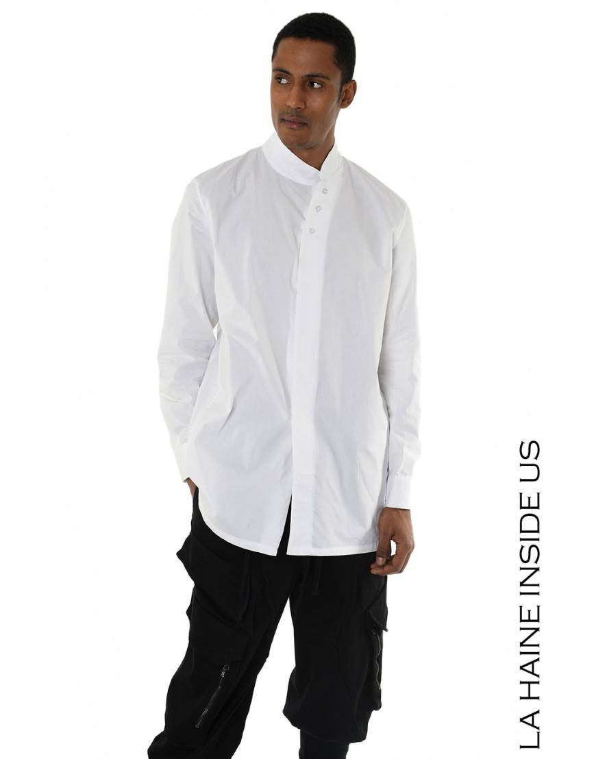 La haine inside us 3R LM226 CAMICIA Bianco Qualità Garantita