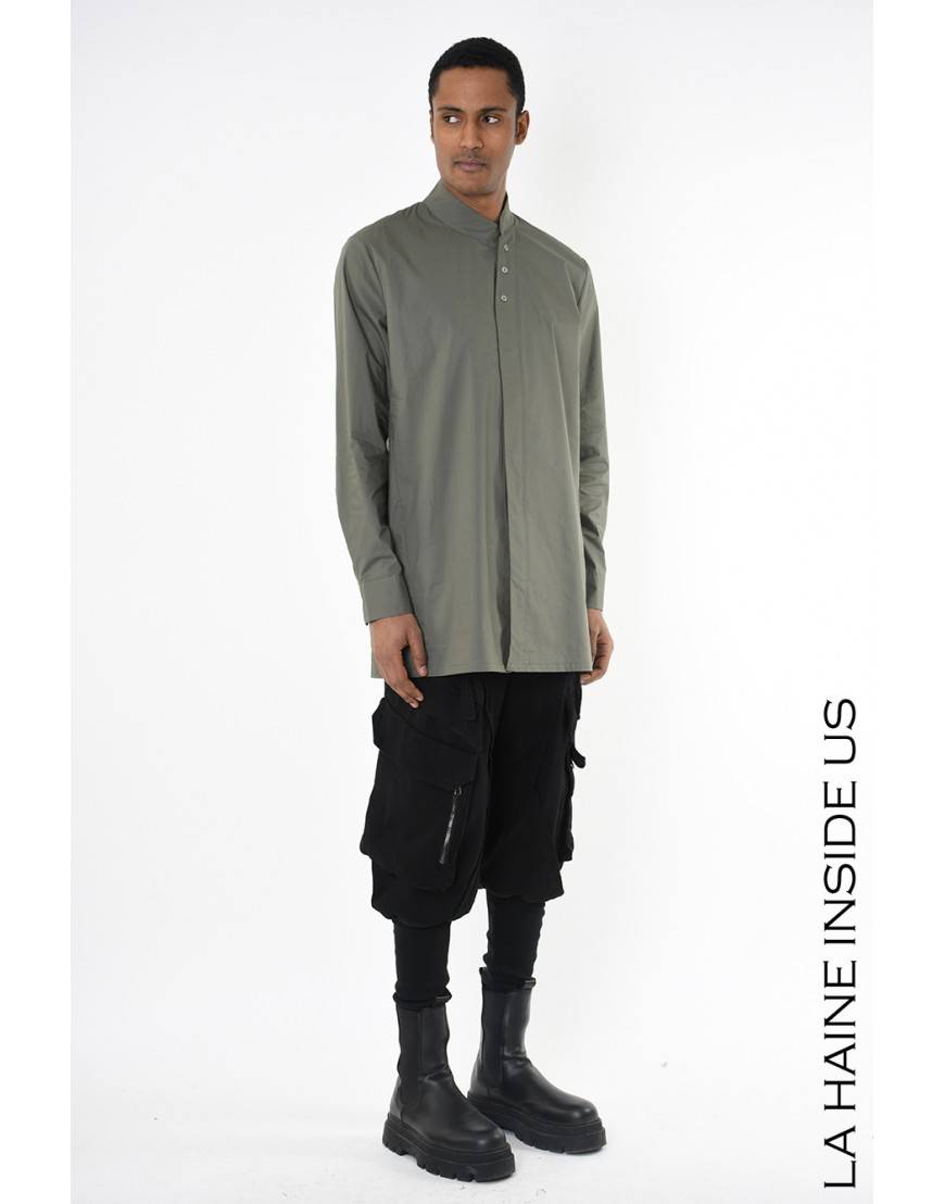 La haine inside us 3R LM226 CAMICIA Verde Acquista Ora