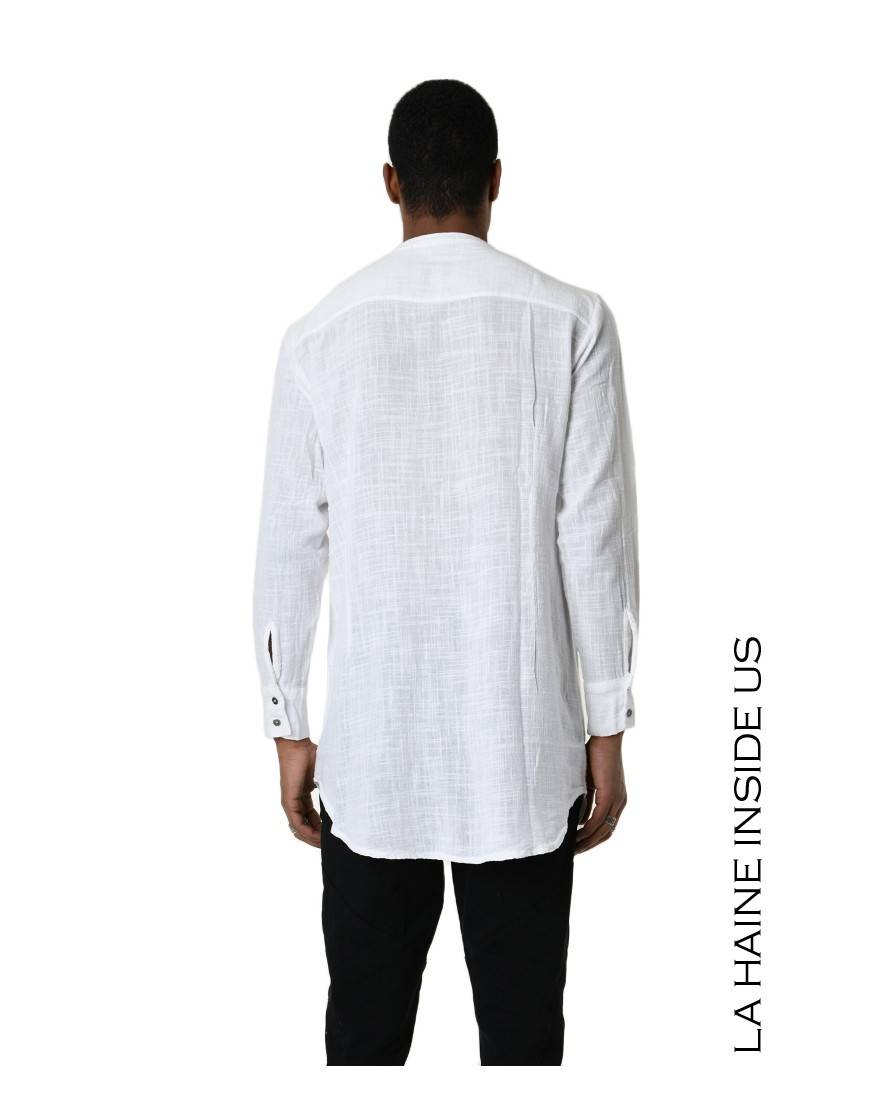 La haine inside us 3V LM113 CAMICIA Bianco Consegna Veloce