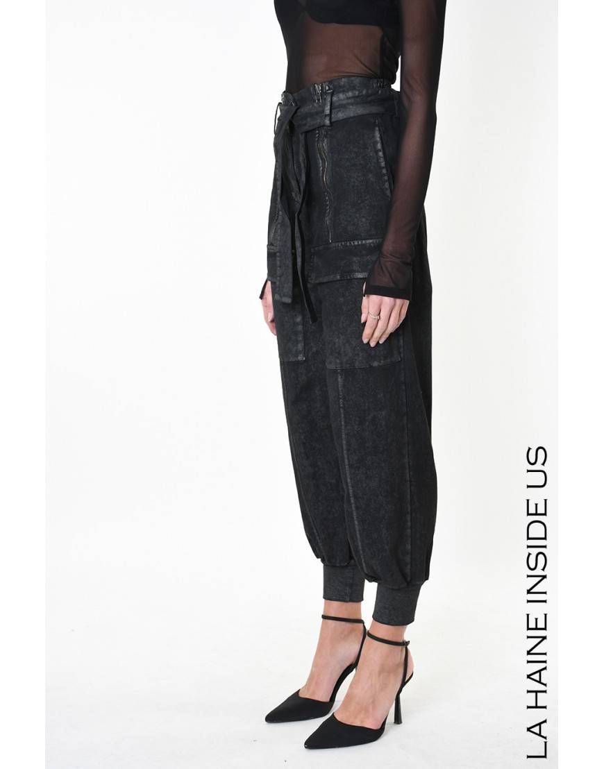 La haine inside us 4B LW880 PANTALONE UNISEX D Nero Convenienza