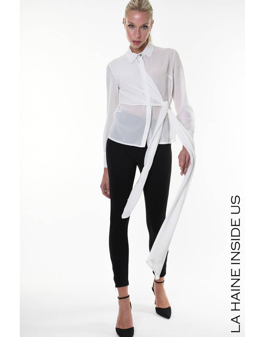 La haine inside us 4B LW927 CAMICIA Bianco Offerta