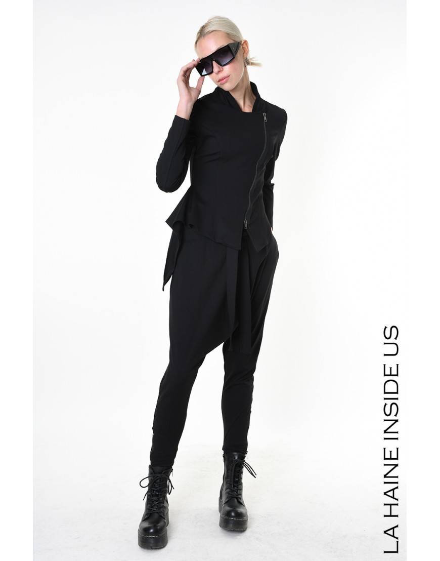 La haine inside us 4B LW930 GIACCA Nero Outlet