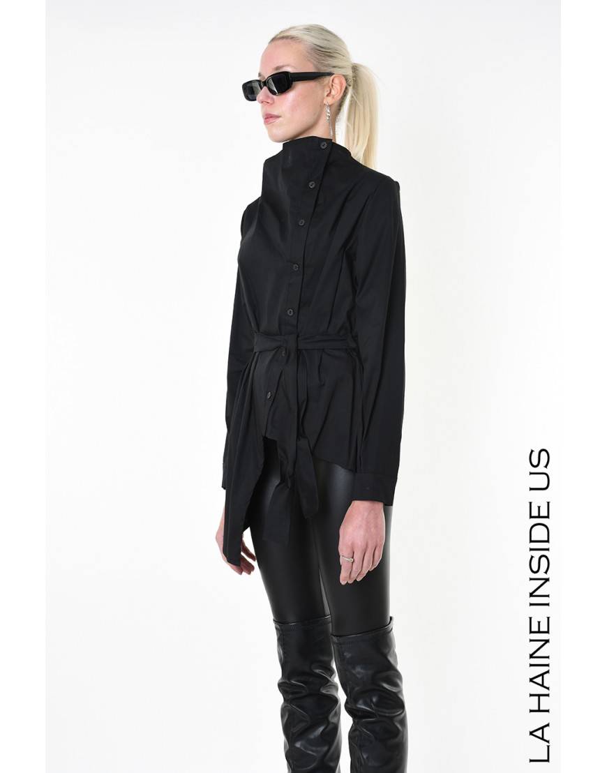 La haine inside us 4V LW911 CAMICIA Nero Offerta San Valentino