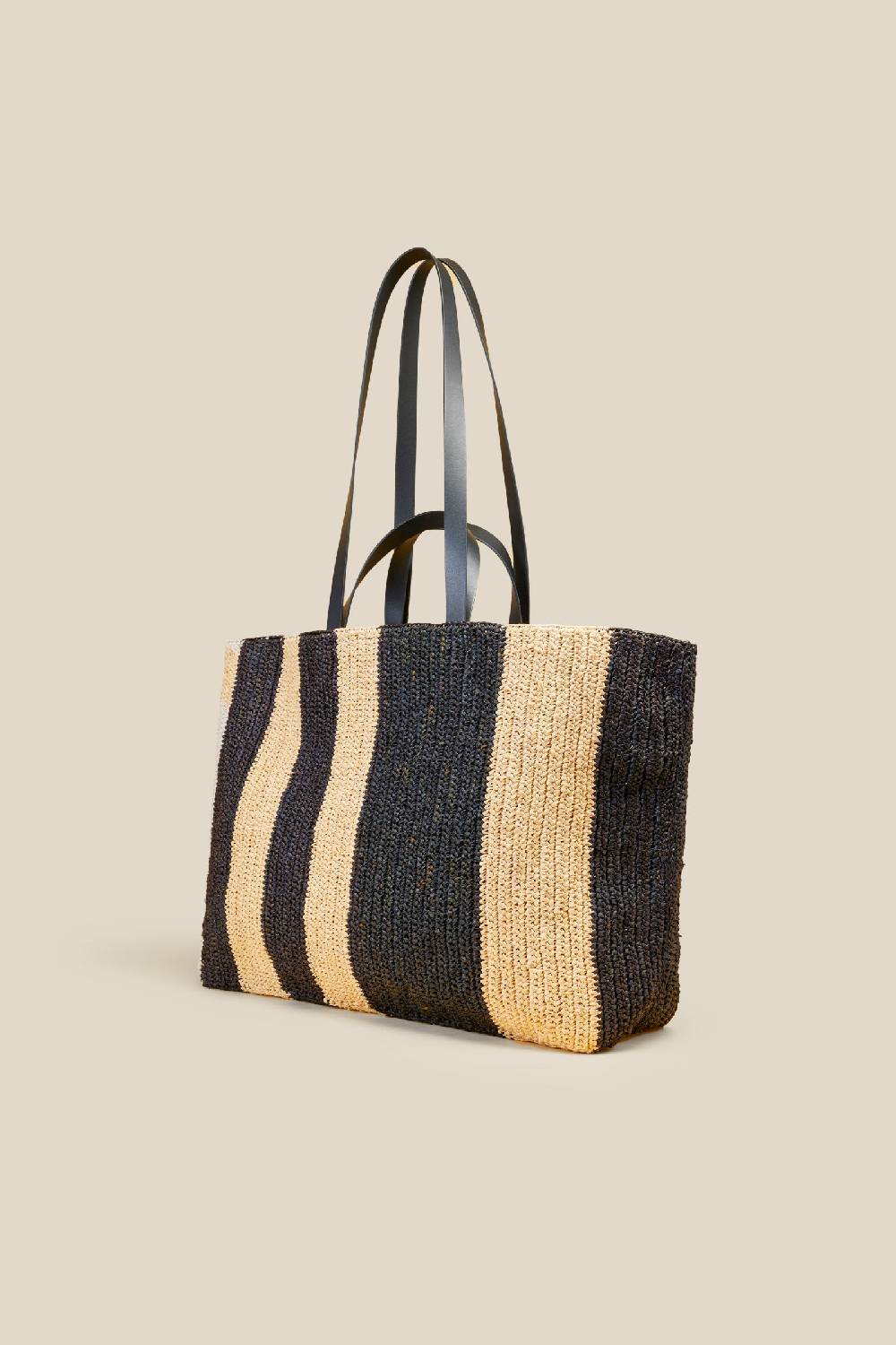 Liviana Conti MAXI TOTE A RIGHE S4AA4SA84A15-Y.NR Qualità