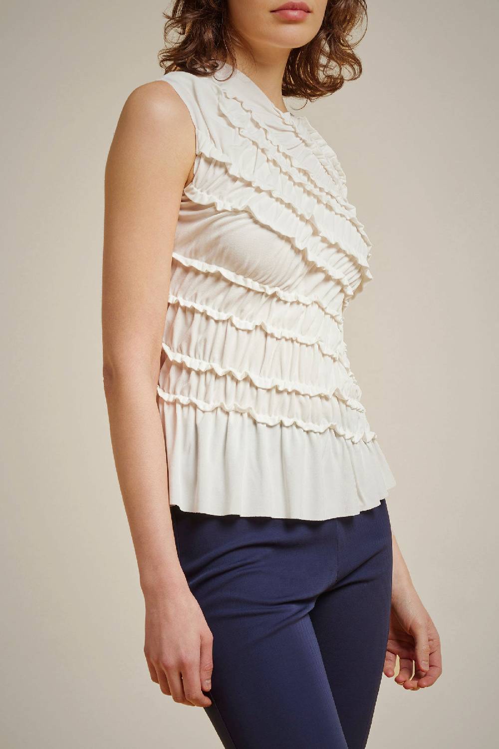 Liviana Conti BLUSA ARRICCIATA S4FF4SH82A08-1.38 Economico