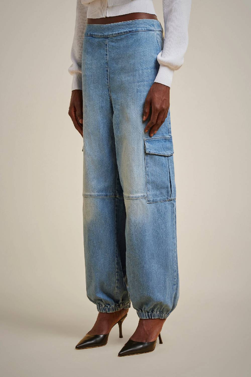 Liviana Conti CARGO DENIM S4FF4SY71Z89-0.26 Vendita