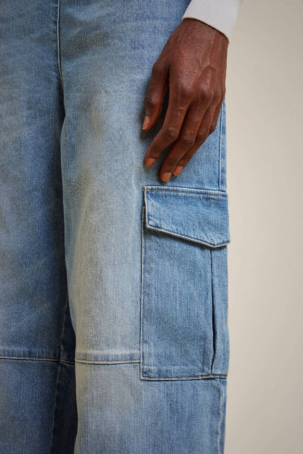 Liviana Conti CARGO DENIM S4FF4SY71Z89-0.26 Vendita