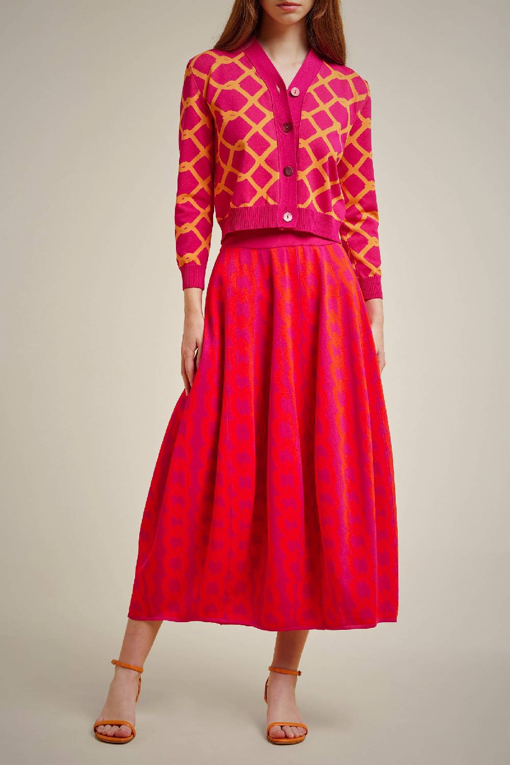 Liviana Conti GONNA JACQUARD S4FF4SA47CAT-1.XS Presa