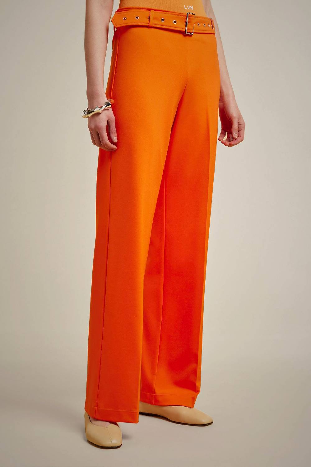 Liviana Conti PANTALONE CON CINTUR S4FF4SM42C54-0.38 Saldi