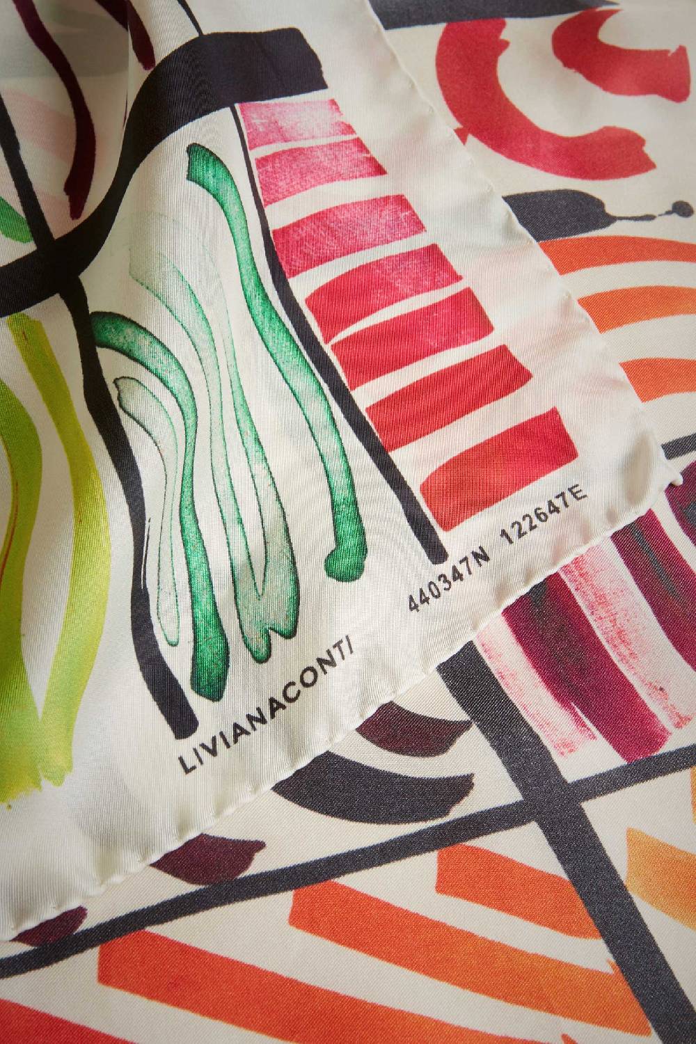Liviana Conti FOULARD STAMPA MULTI S4AA4SF1011MLT.NR Liquidazione