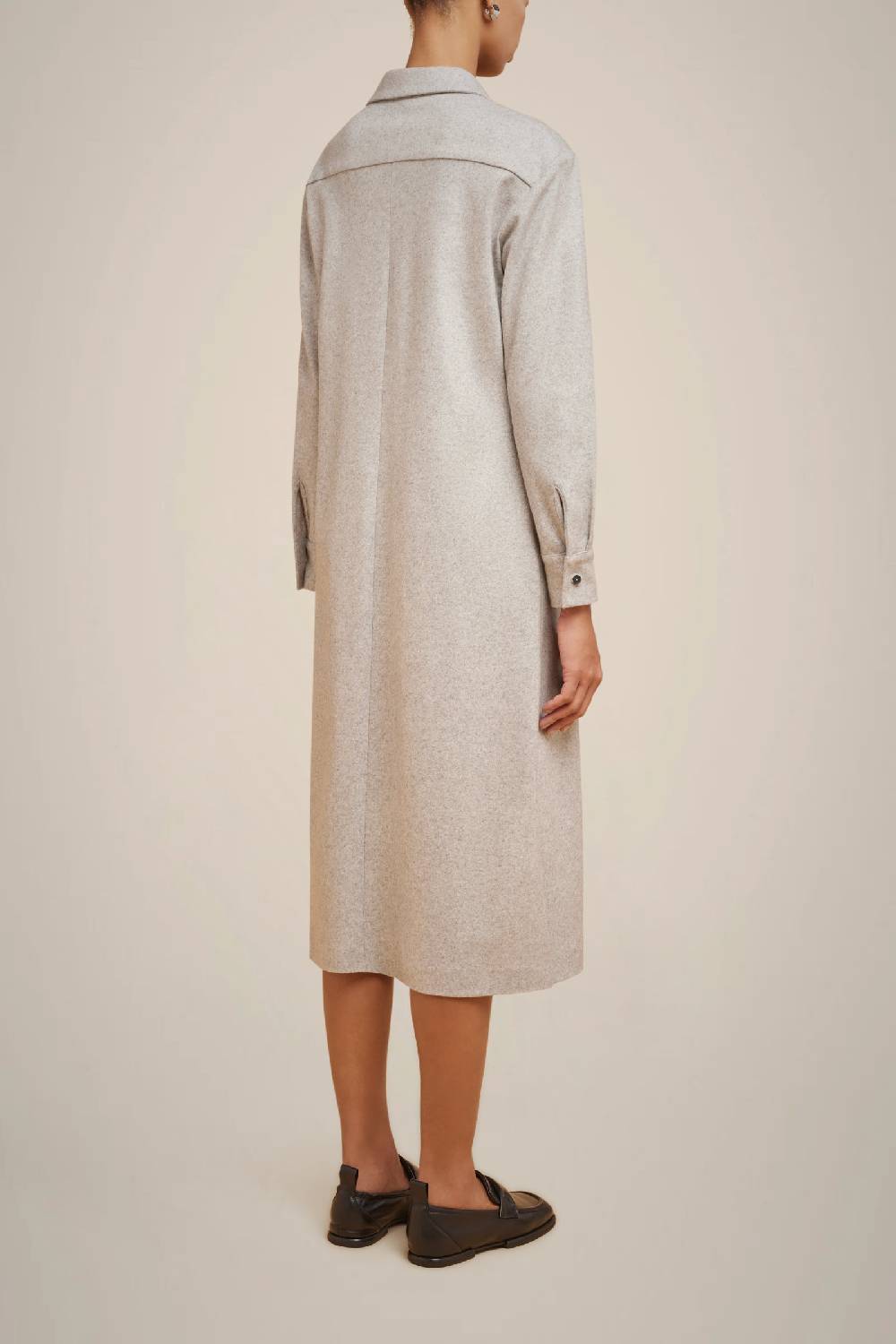 Liviana Conti ABITO BLOUSE IN PANNO CASHMERE W4FF4WN25X47-0.40 Black Friday