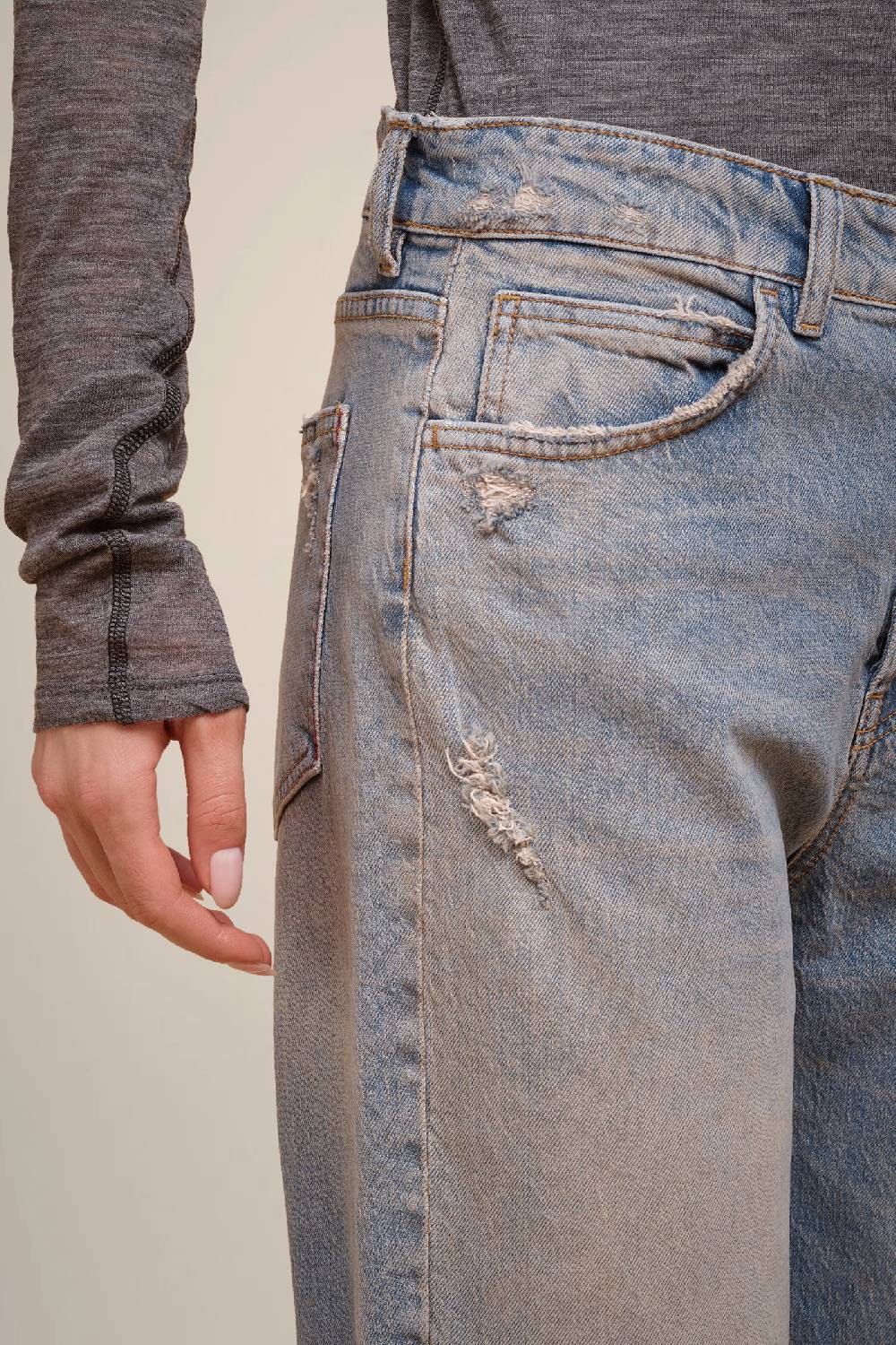 Liviana Conti JEANS BOY FIT W4FF4WY62Z77-0.26 Fino al 55% di sconto