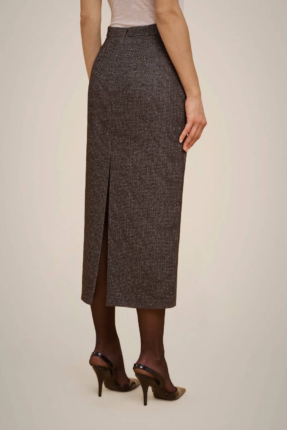 Liviana Conti GONNA MIDI IN PANNO CASHMERE W4FF4WL35SAL-3.38 Black Friday Prezzi