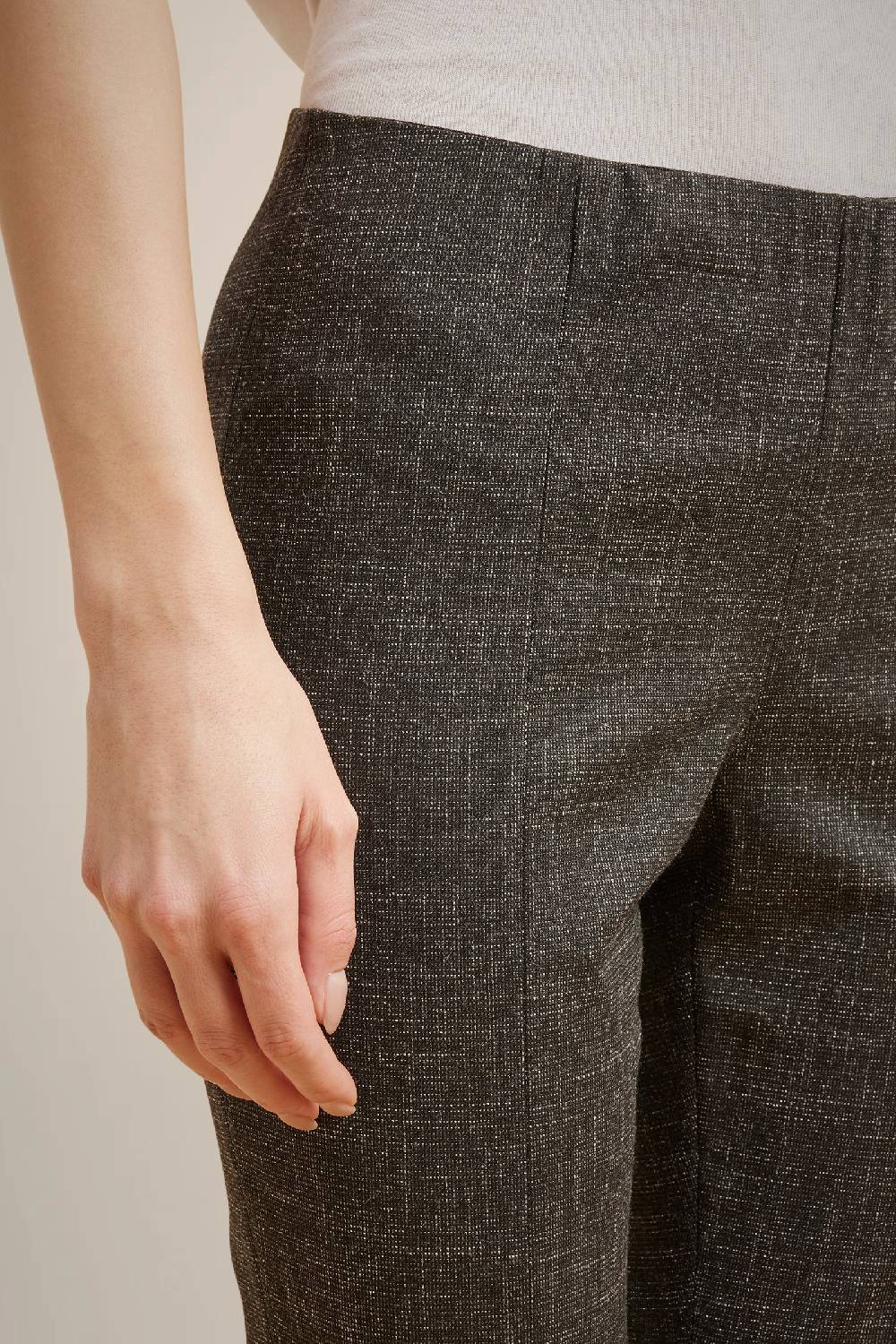 Liviana Conti PANTALONE TROMBETTA CON SPACCO W4LL4WP80MEL03.38 Vendita