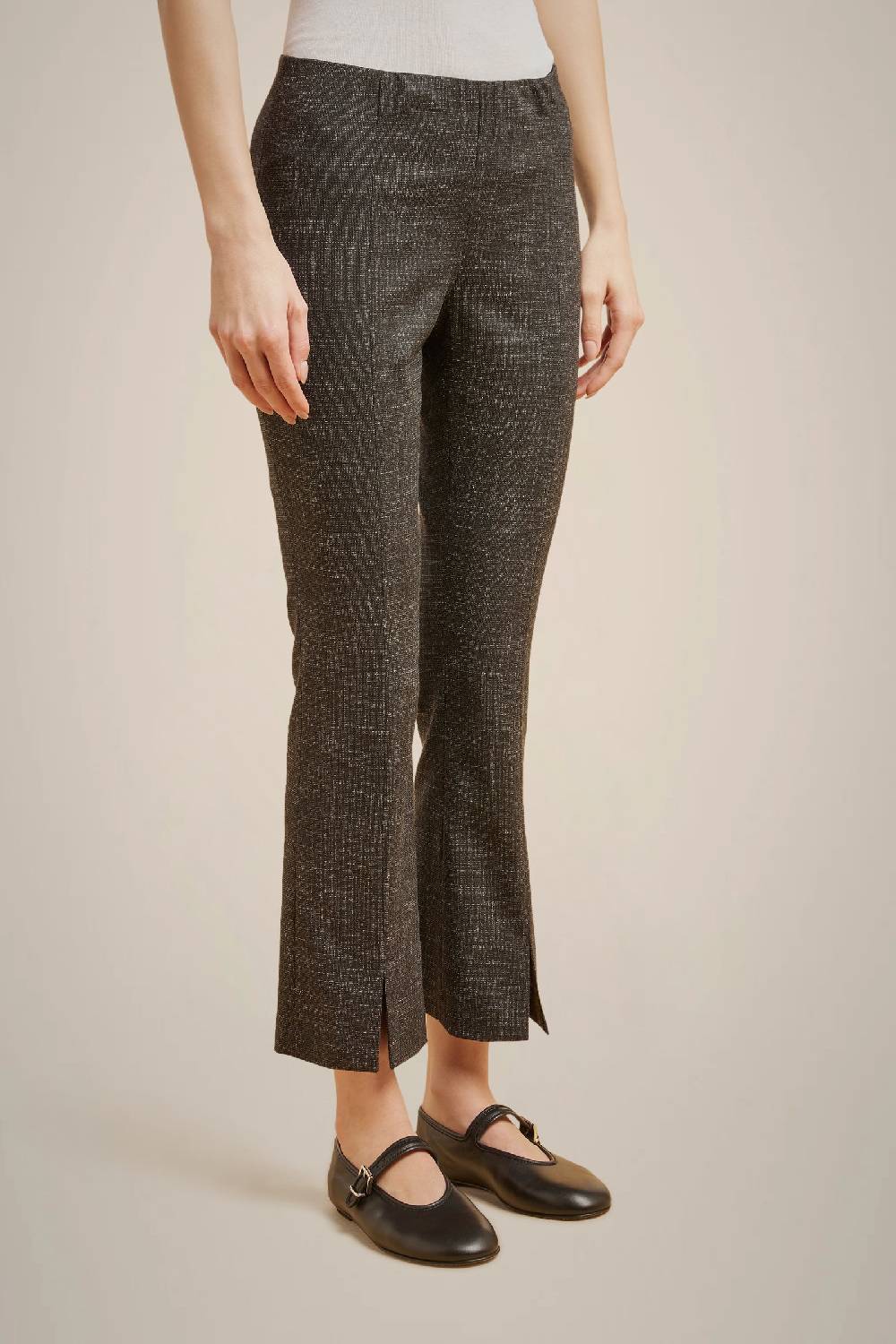 Liviana Conti PANTALONE TROMBETTA CON SPACCO W4LL4WP80MEL03.38 Vendita
