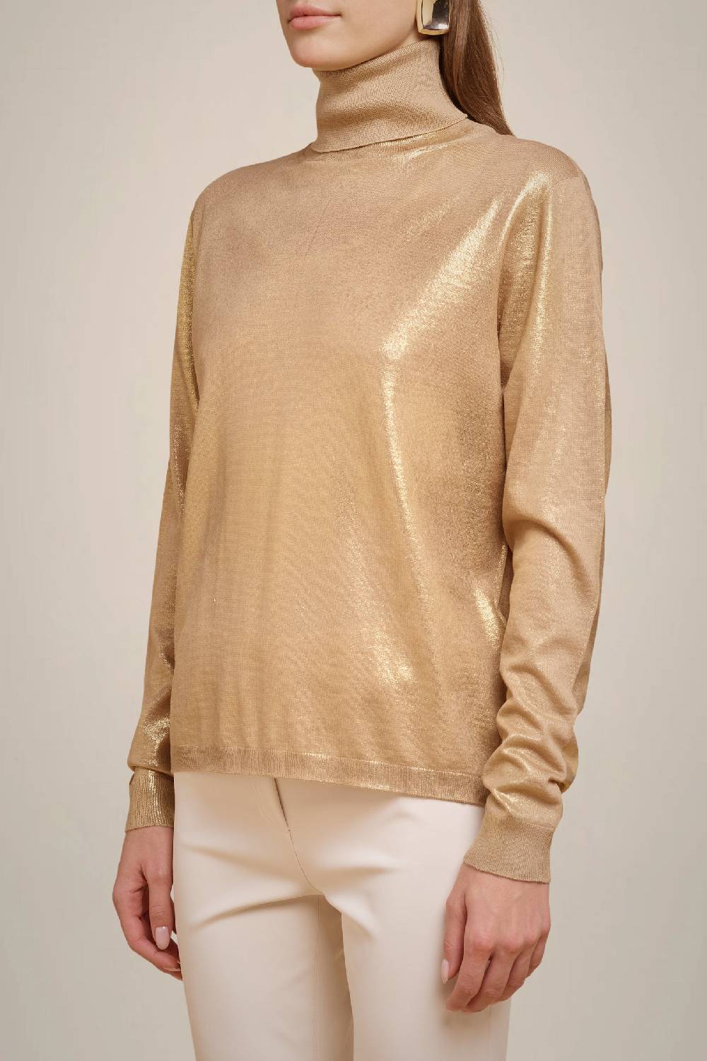 Liviana Conti MAGLIA LAMINATA W4FF4WA05T50-Z.XS Offerta