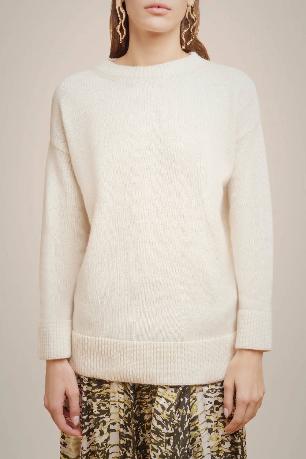 Liviana Conti MAGLIA CASHMERE RICICLATO W4FF4WC10A08-1.XS Vendita Economica