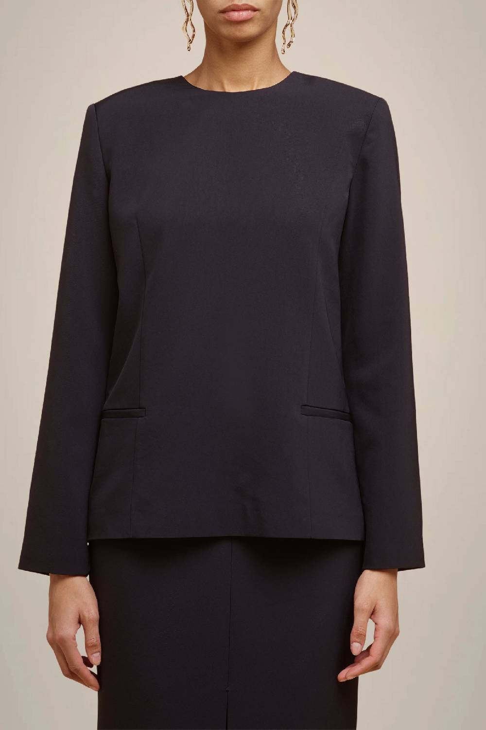 Liviana Conti BLUSA GIROCOLLO W4FF4WQ32Y69-0.38 Vendite Flash