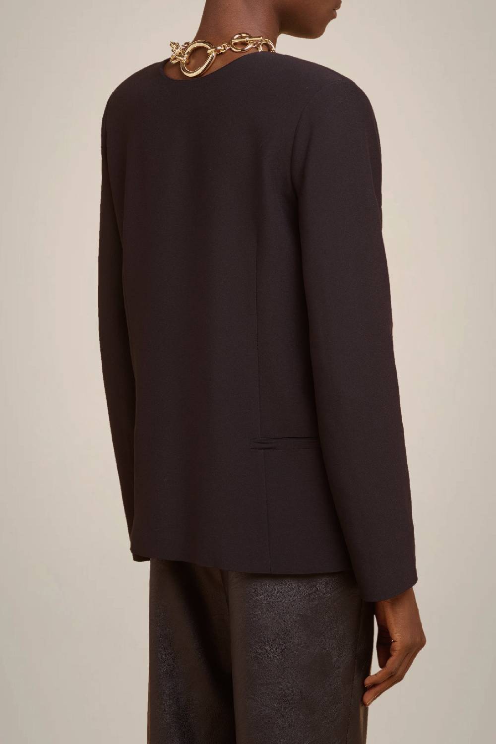 Liviana Conti BLUSA GIROCOLLO W4FF4WS20Y69-0.38 Negozio