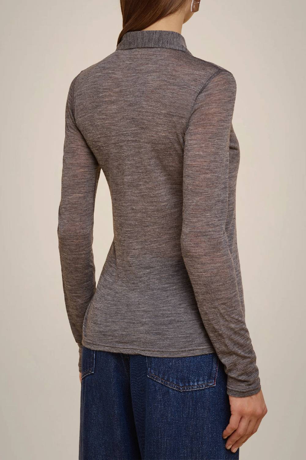 Liviana Conti POLO IN JERSEY DI LANA W4FF4WH40X92-0.S Spedizione gratuita
