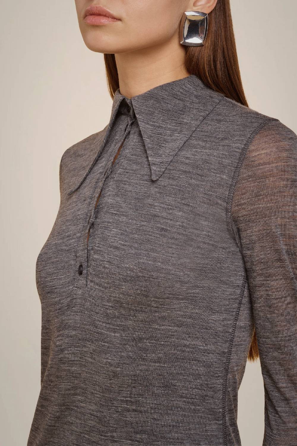 Liviana Conti POLO IN JERSEY DI LANA W4FF4WH40X92-0.S Spedizione gratuita