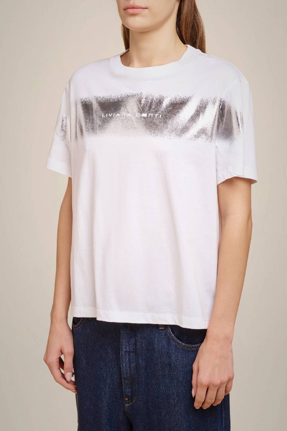 Liviana Conti T-SHIRT STAMPA LAMINA W4FF4WW70A01Z1.XS Comprare a buon mercato
