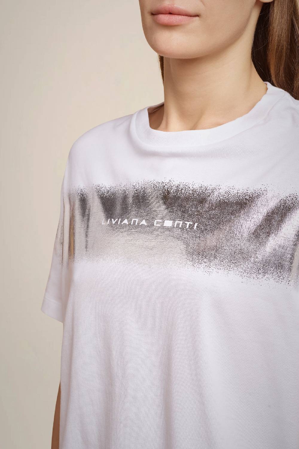 Liviana Conti T-SHIRT STAMPA LAMINA W4FF4WW70A01Z1.XS Comprare a buon mercato