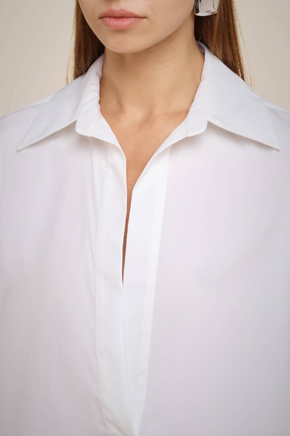 Liviana Conti BLUSA TELA DI COTONE W4FF4WK08A01-0.38 Grande vendita