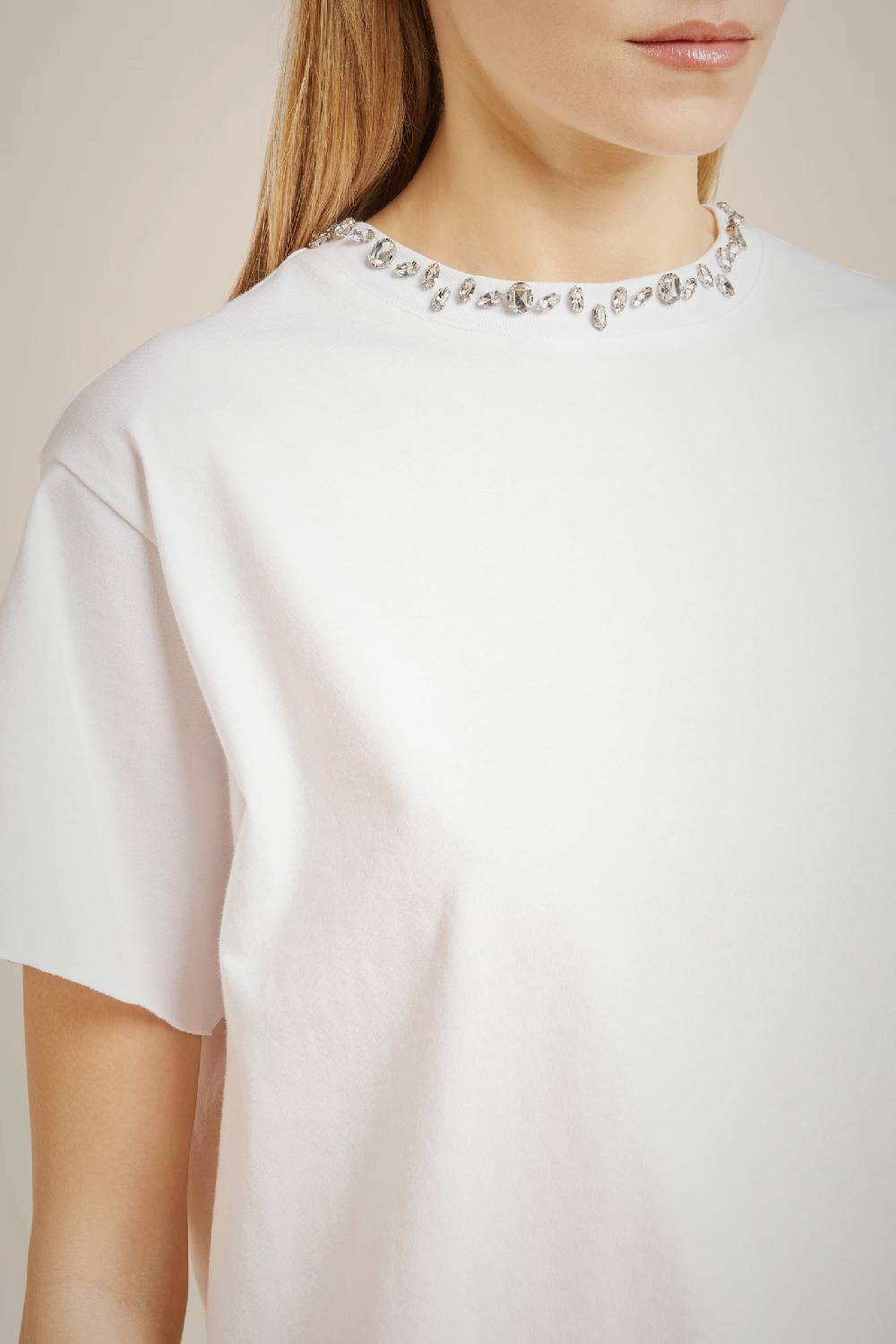 Liviana Conti T-SHIRT CON STRASS W4LL4WW60A01-0.XS Flash Sale