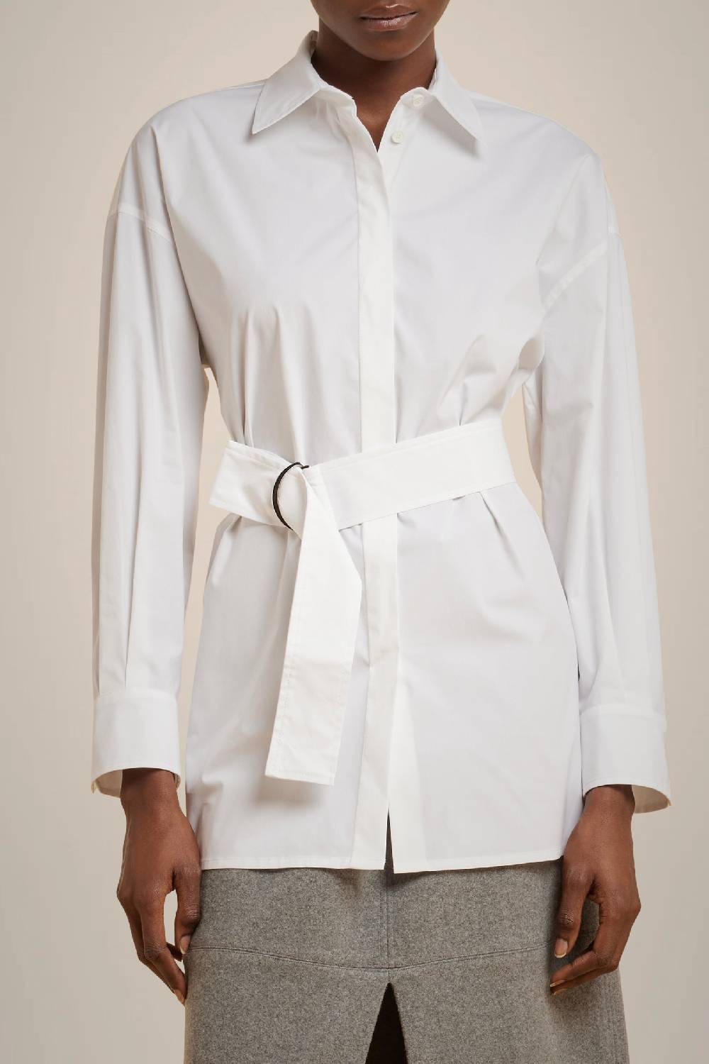 Liviana Conti CAMICIA CON CINTURA W4LL4WK20A01-0.40 Fornitura limitata