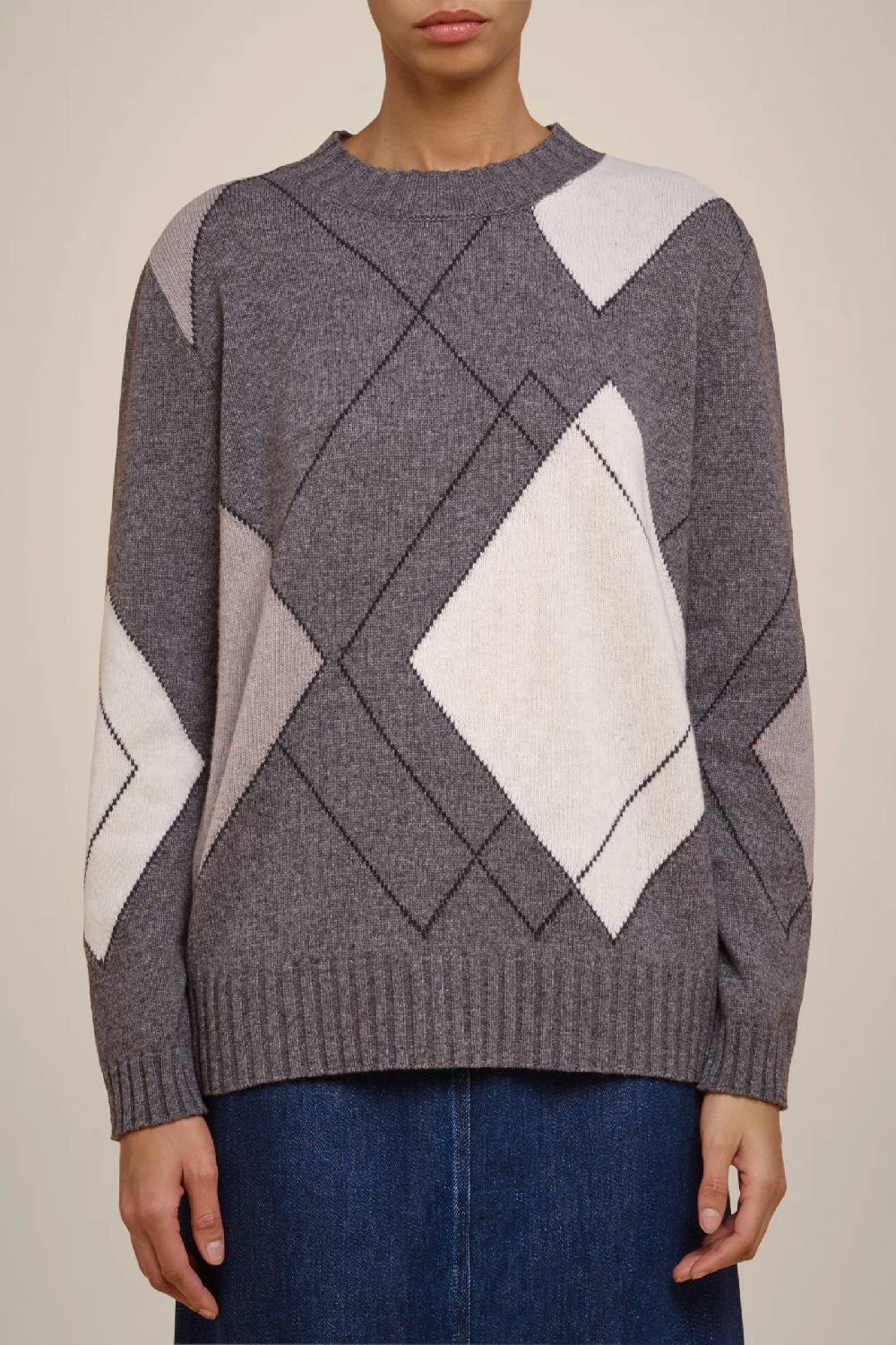 Liviana Conti MAGLIA A ROMBI W4FF4WC39RMB44.XS Offerta natalizia
