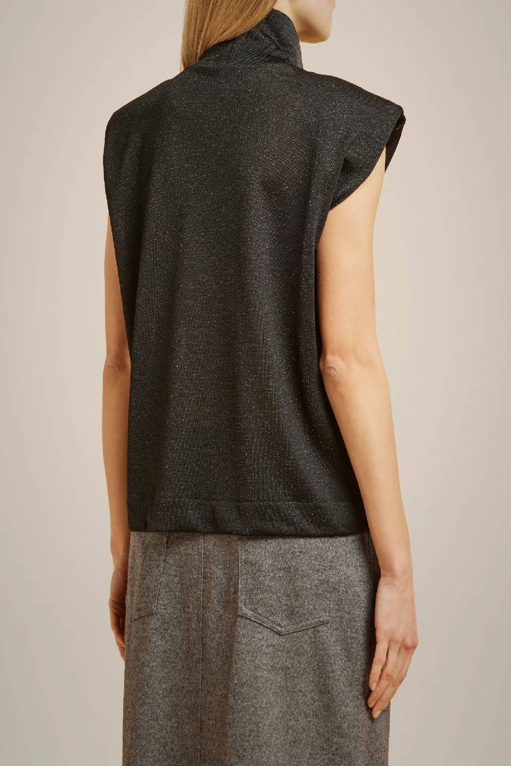Liviana Conti TOP IN JERSEY LUREX W4LL4WQ03LRX-Y.38 Offerta Giorno del Papà