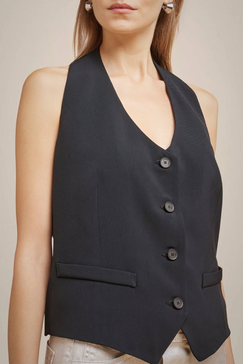 Liviana Conti GILET HALTER W4FF4WQ30Y69-0.38 Latest stili