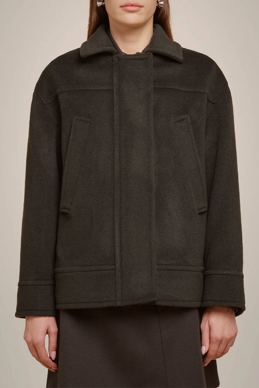 Liviana Conti GIACCA IN PANNO CASHMERE W4FF4WL45S89-0.38 Duty-free