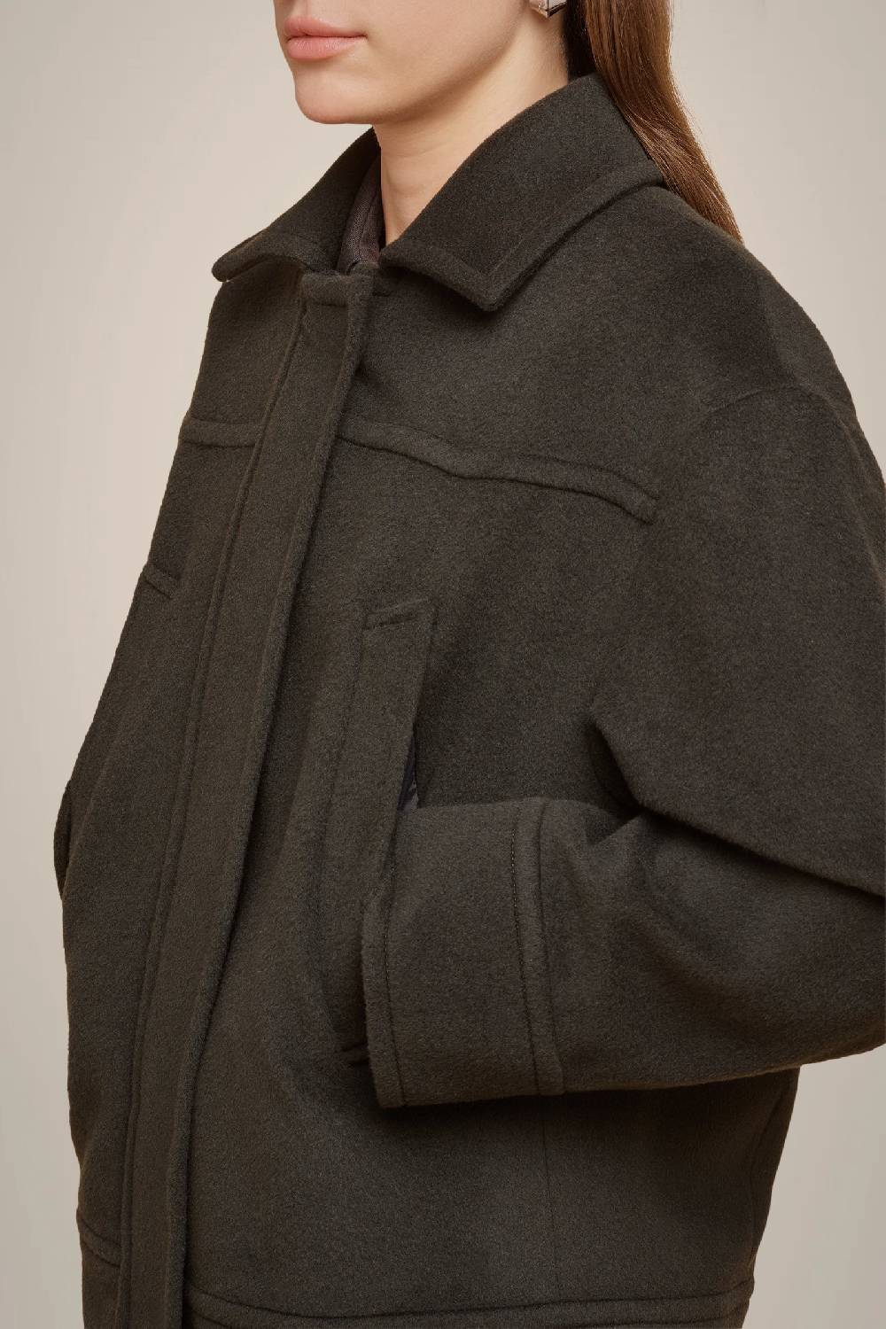 Liviana Conti GIACCA IN PANNO CASHMERE W4FF4WL45S89-0.38 Duty-free