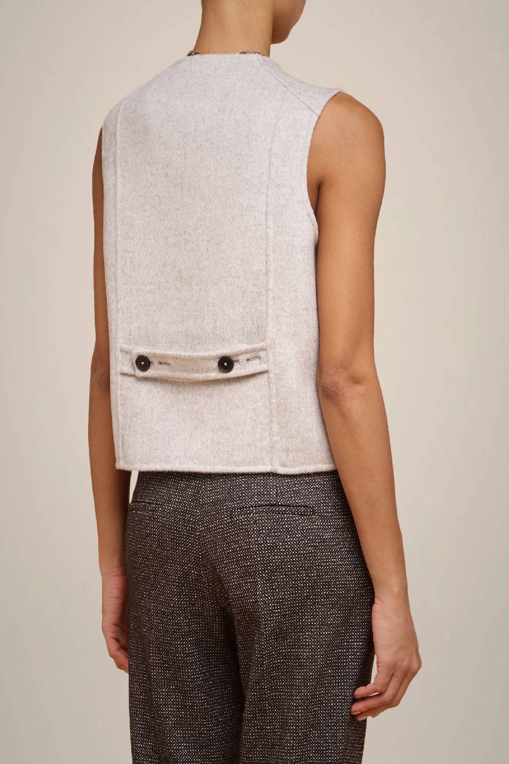 Liviana Conti GILET IN 100% LANA W4FF4WW64X47-0.40 Spedizione Gratuita