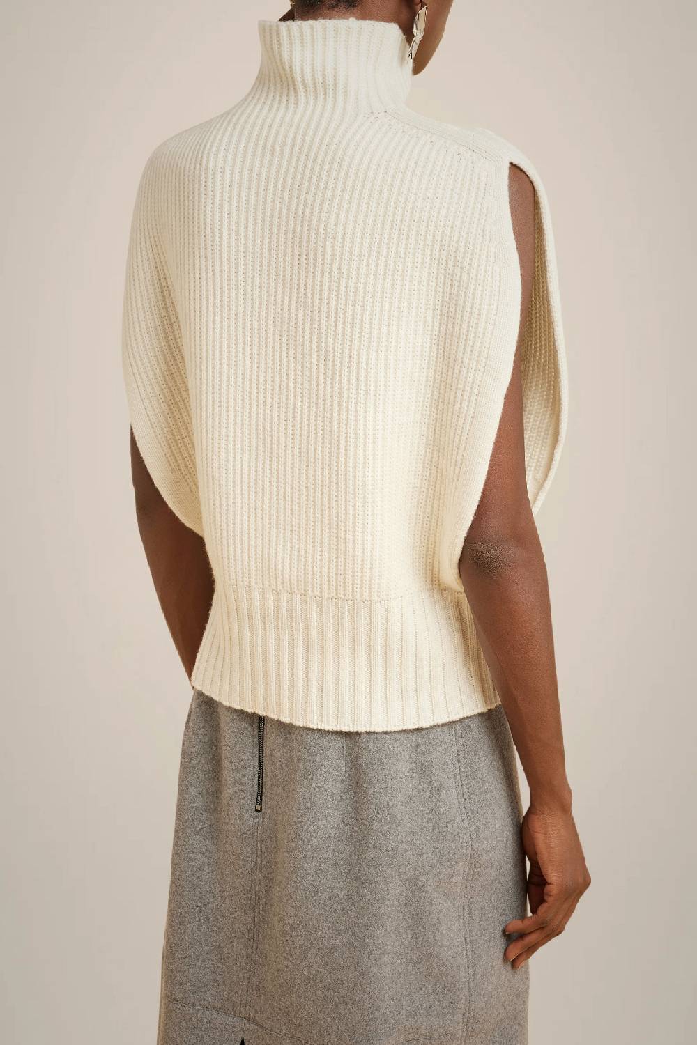Liviana Conti GILET 100% CASHMERE W4LL4WC90A08-1.XS Offerta