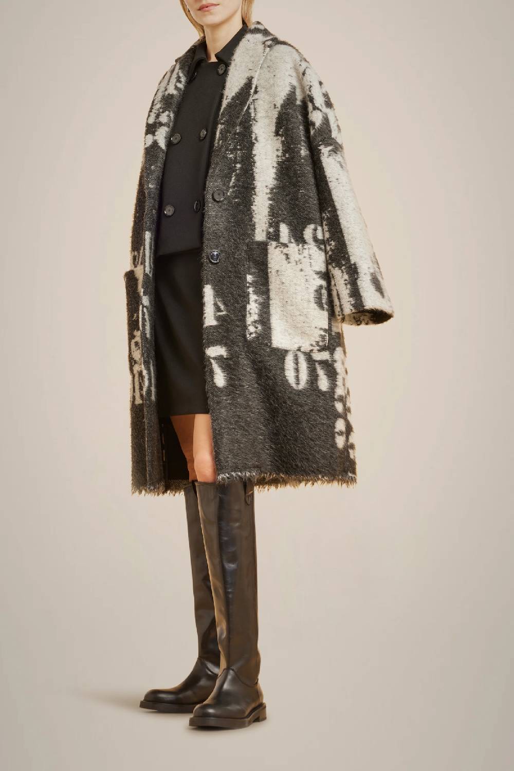 Liviana Conti CAPPOTTO MOHAIR GARZATO W4LL4WG72NUM-1.XS Economico