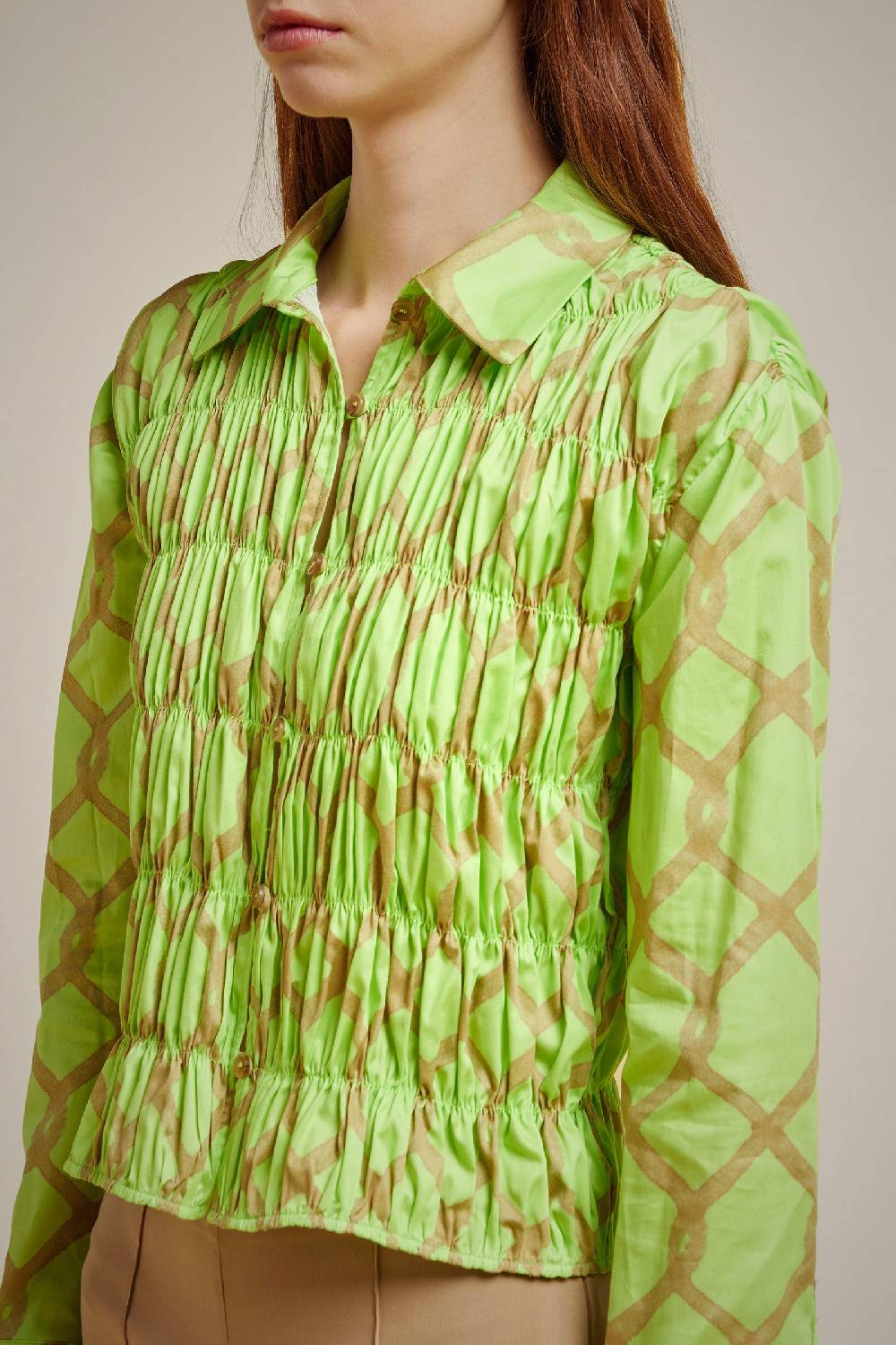 Liviana Conti CAMICIA ARRICCIO S4FF4SU09RETE3.38 Offerta esclusiva