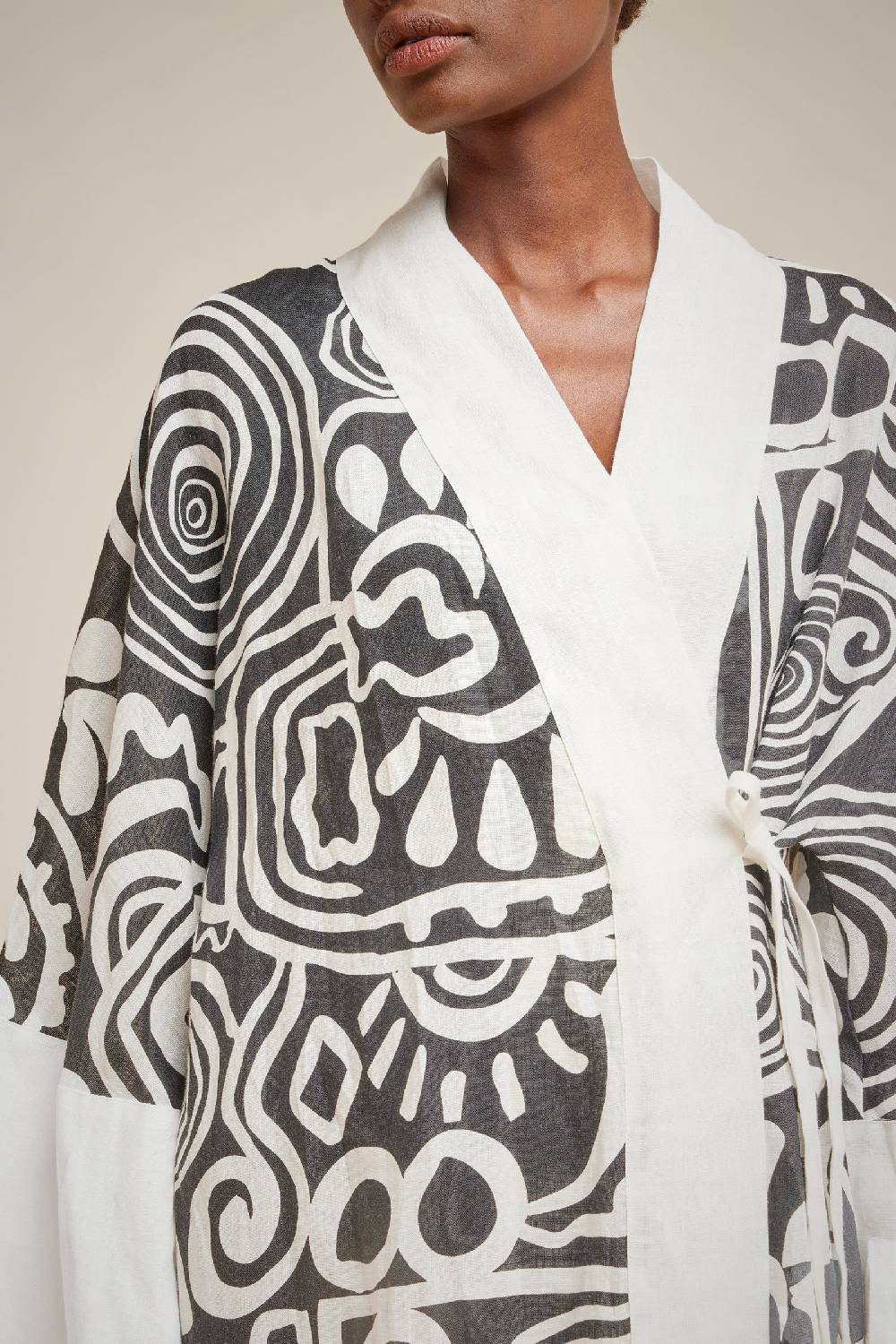 Liviana Conti KIMONO LUNGO S4LL4SM33GRF-2.40 Presa