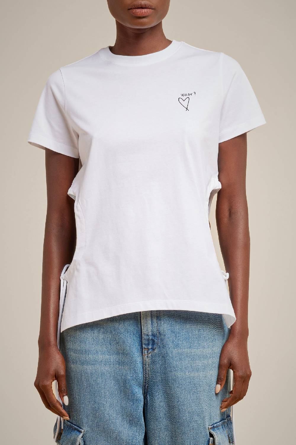 Liviana Conti T-SHIRT RICAMO S4LL4SW70A01-0.XS In Vendita
