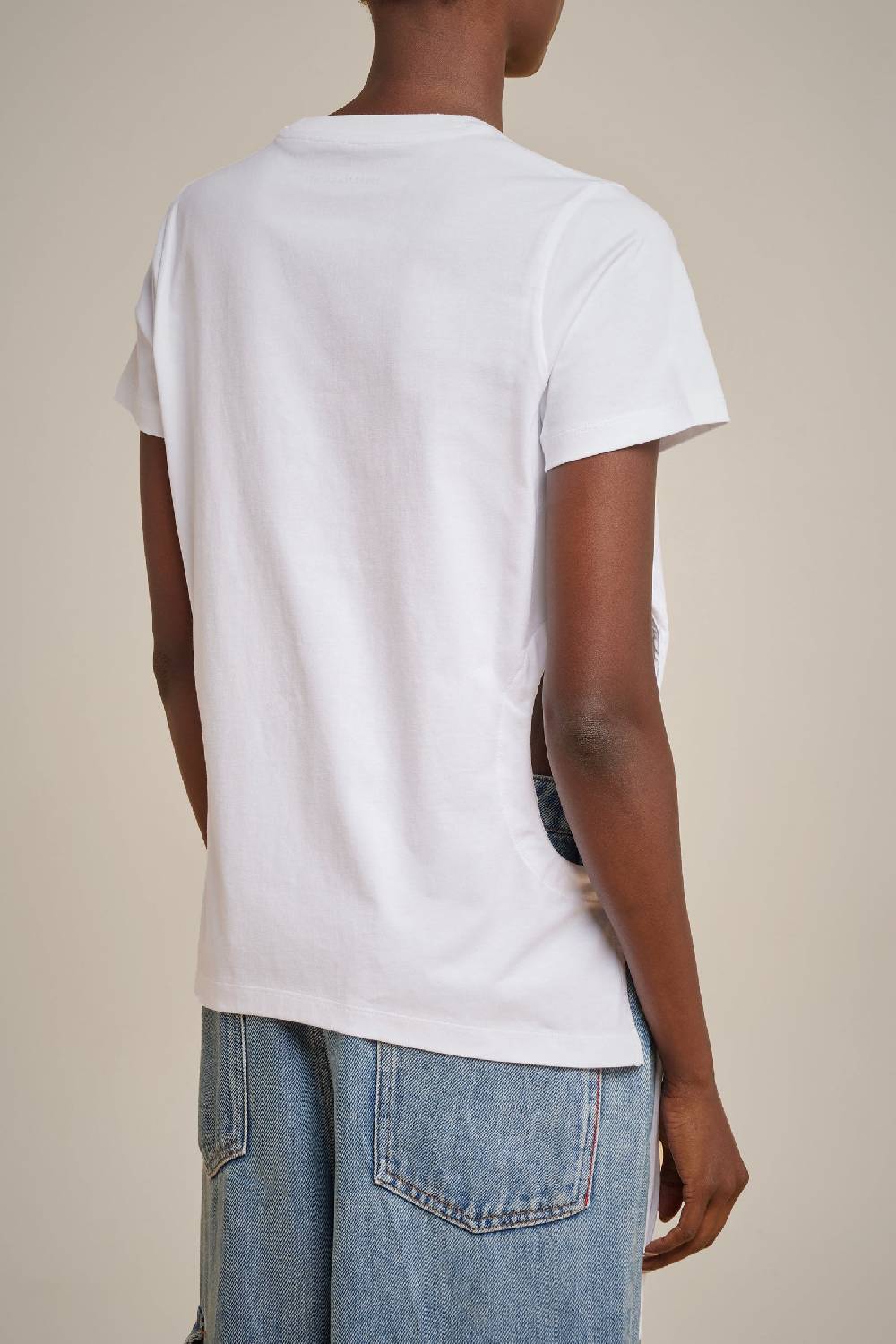 Liviana Conti T-SHIRT RICAMO S4LL4SW70A01-0.XS In Vendita