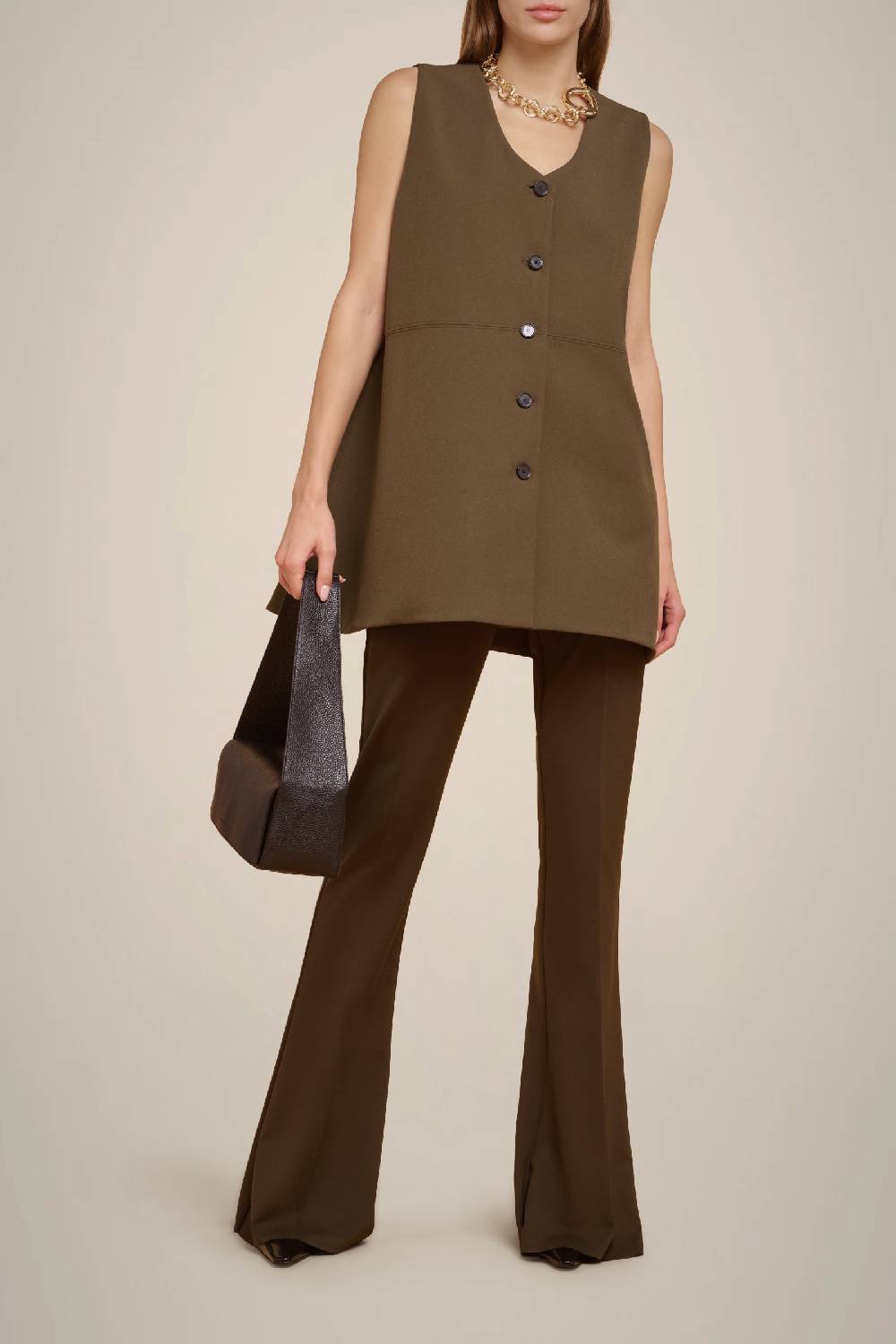 Liviana Conti GILET SVASATO IN PUNTO MILANO W4FF4WM57T03-1.38 Vendite stagionali