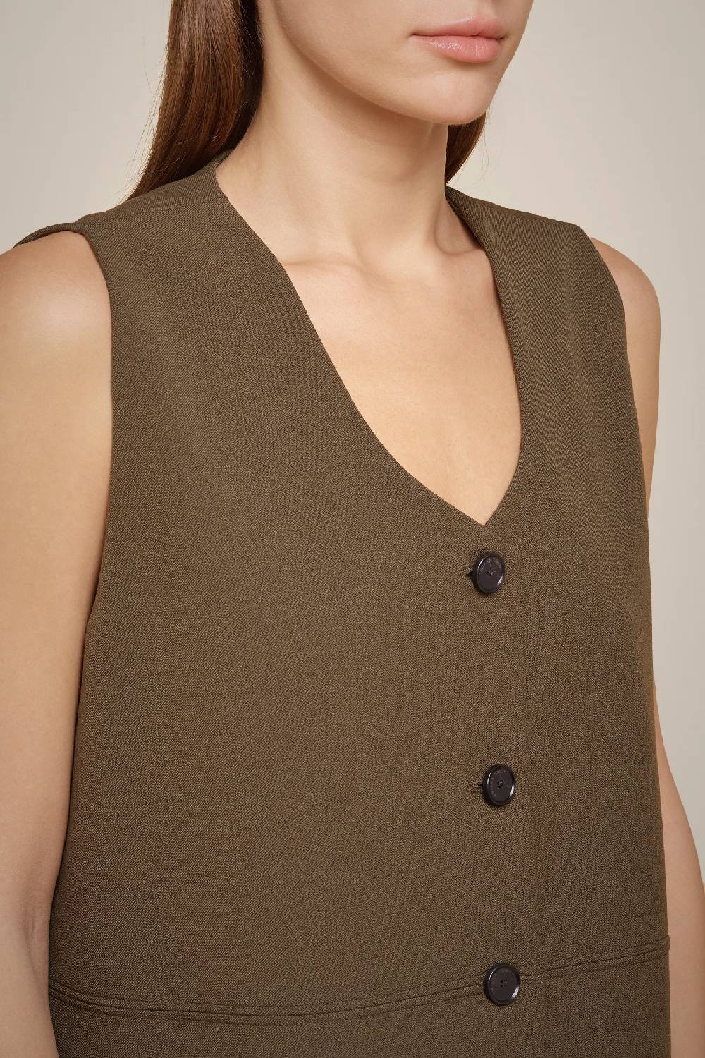 Liviana Conti GILET SVASATO IN PUNTO MILANO W4FF4WM57T03-1.38 Vendite stagionali