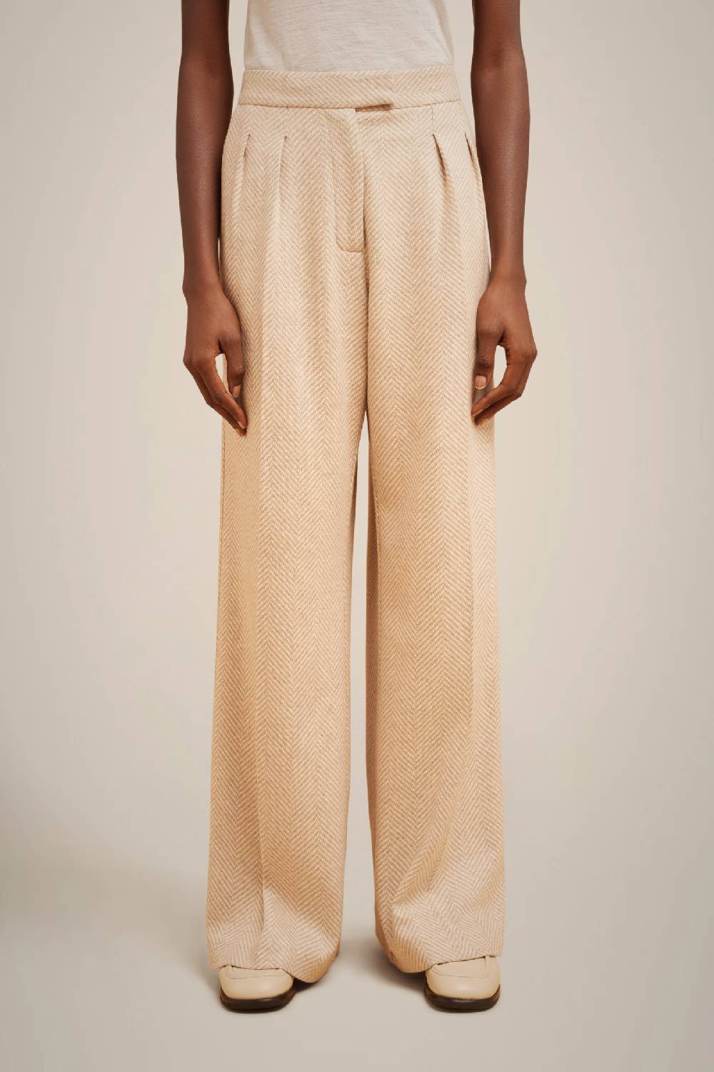 Liviana Conti PANTALONE PANNO CASHMERE W4FF4WL317-RSC.38 Offerta Anniversario