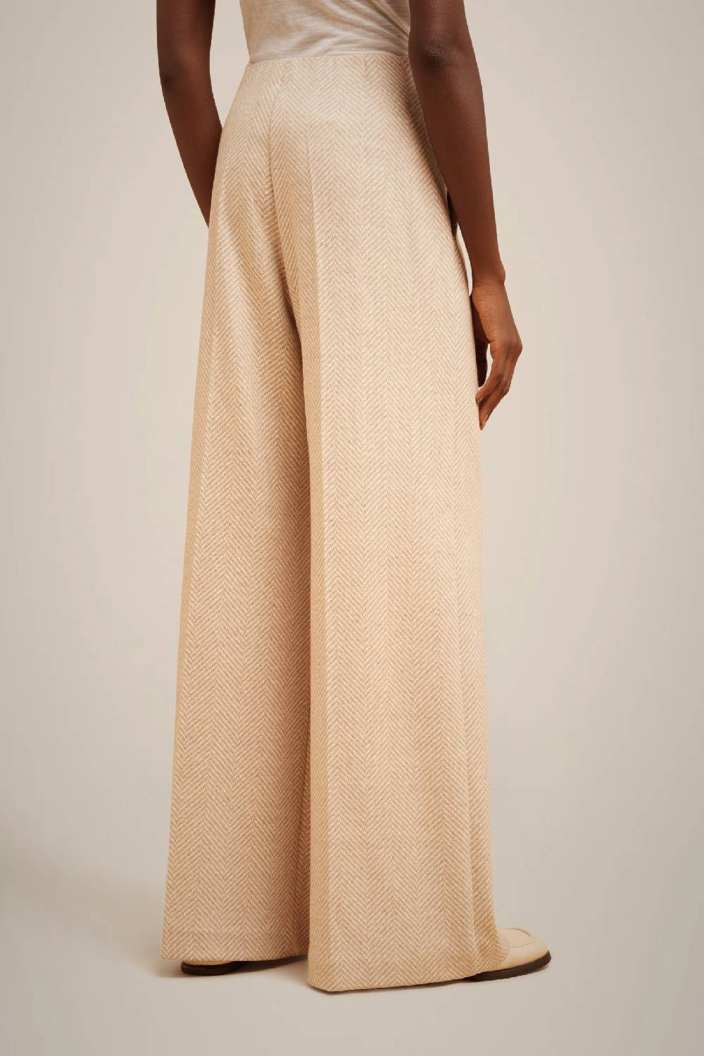 Liviana Conti PANTALONE PANNO CASHMERE W4FF4WL317-RSC.38 Offerta Anniversario