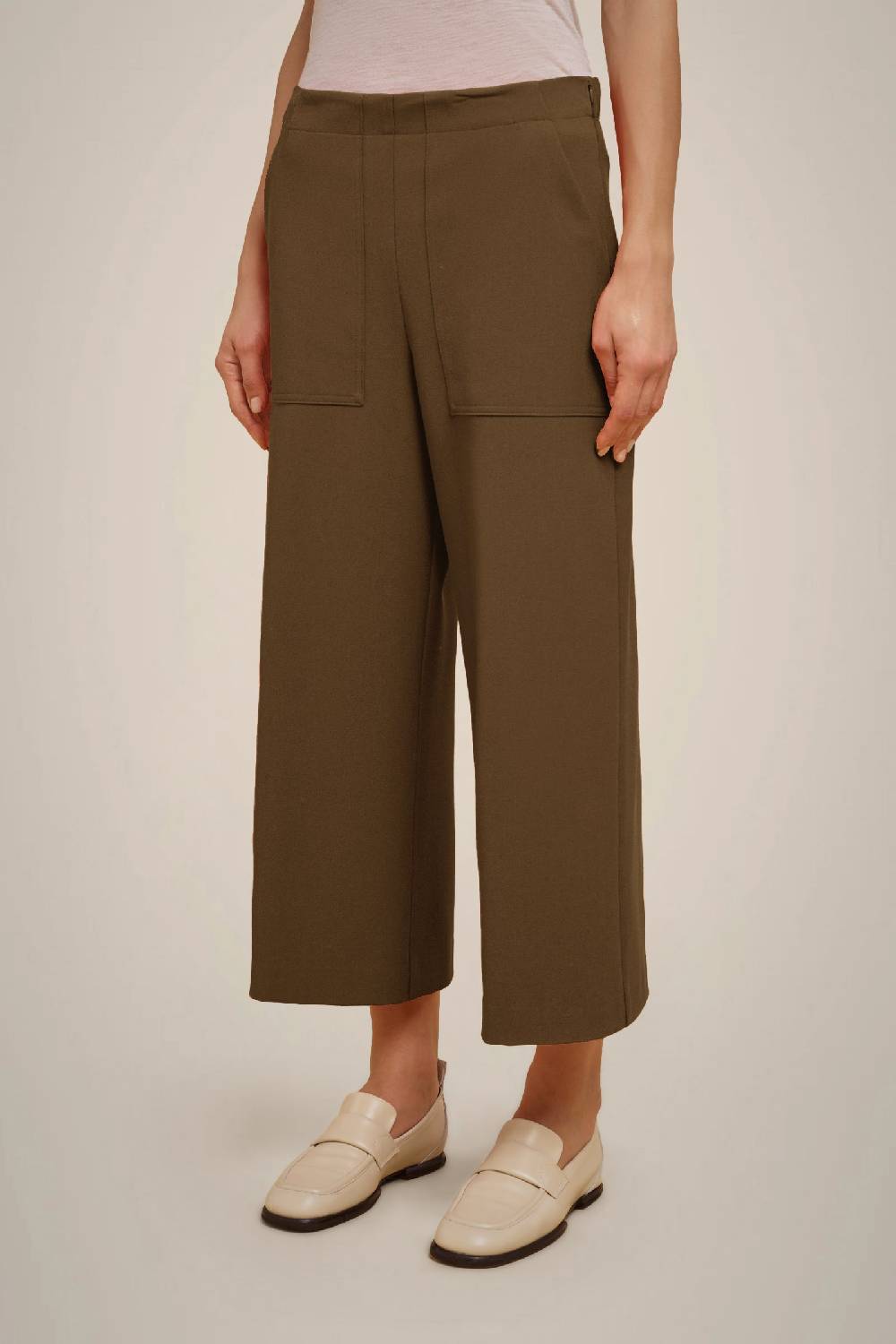 Liviana Conti PANTALONE CROP IN PUNTO MILANO W4FF4WM75A08-1.38 Offerte stagionali