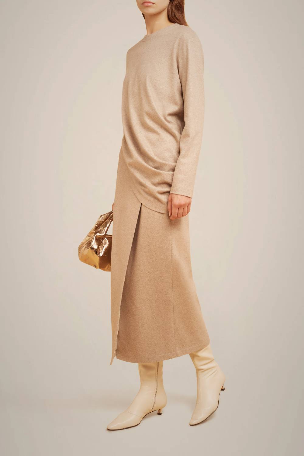 Liviana Conti GONNA PORTAFOGLIO IN PANNO CASHMERE W4FF4WN30W69-0.38 Liquidazione