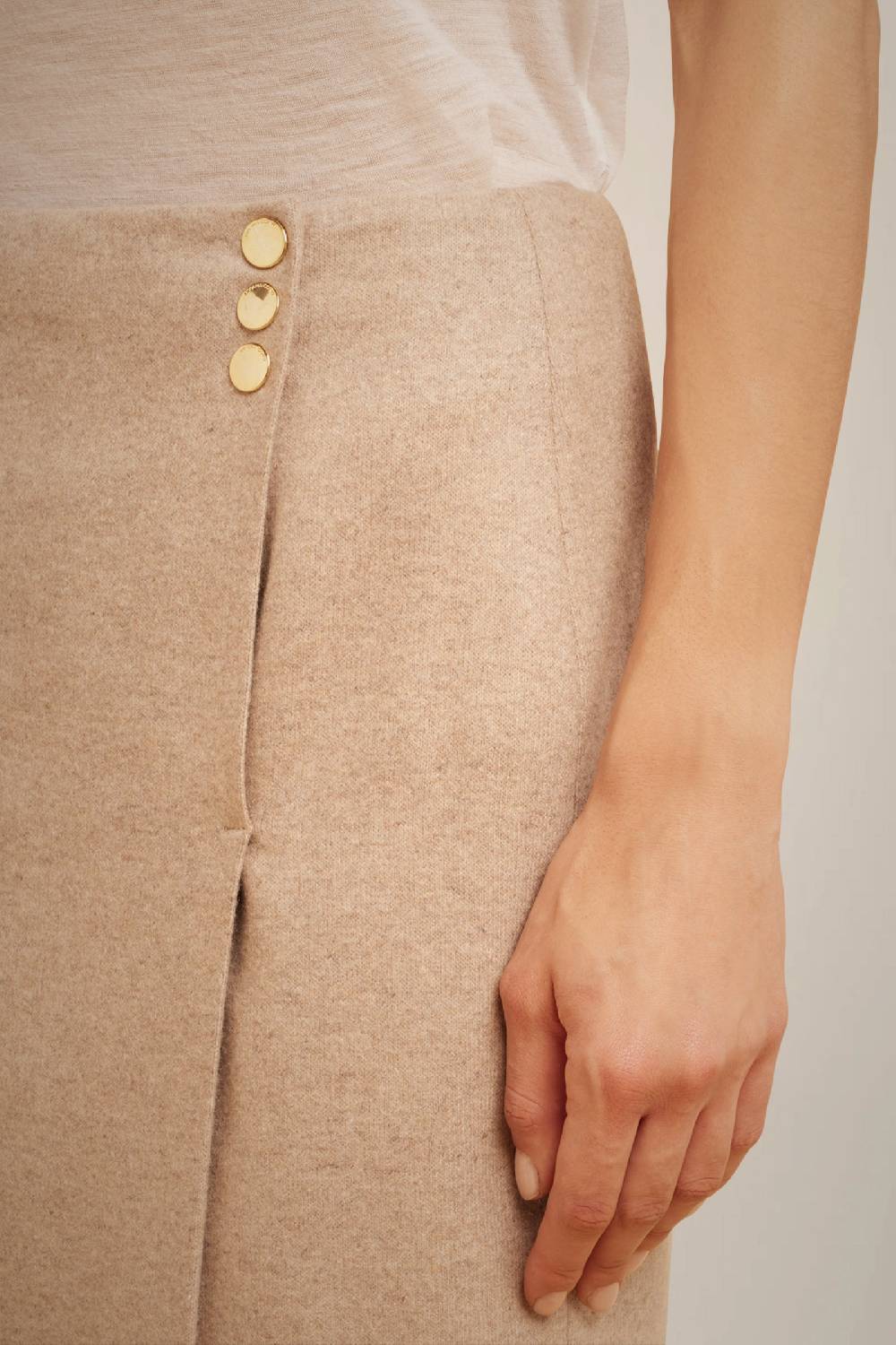 Liviana Conti GONNA PORTAFOGLIO IN PANNO CASHMERE W4FF4WN30W69-0.38 Liquidazione