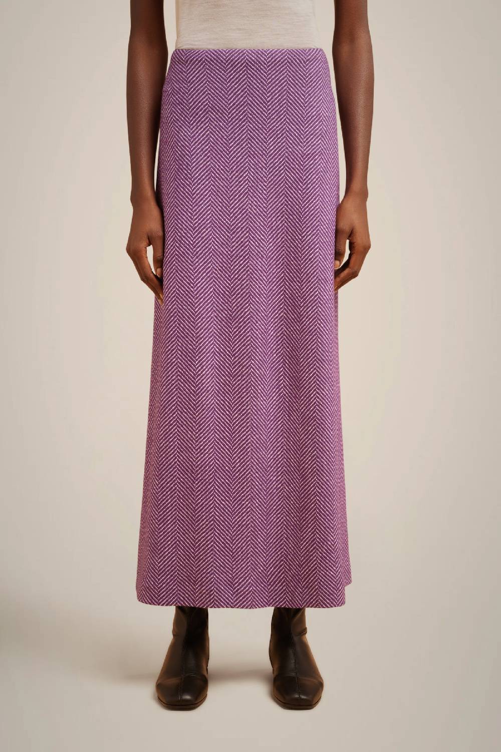 Liviana Conti GONNA LUNGA PANNO CASHMERE W4FF4WL368-RSC.40 Prezzo basso